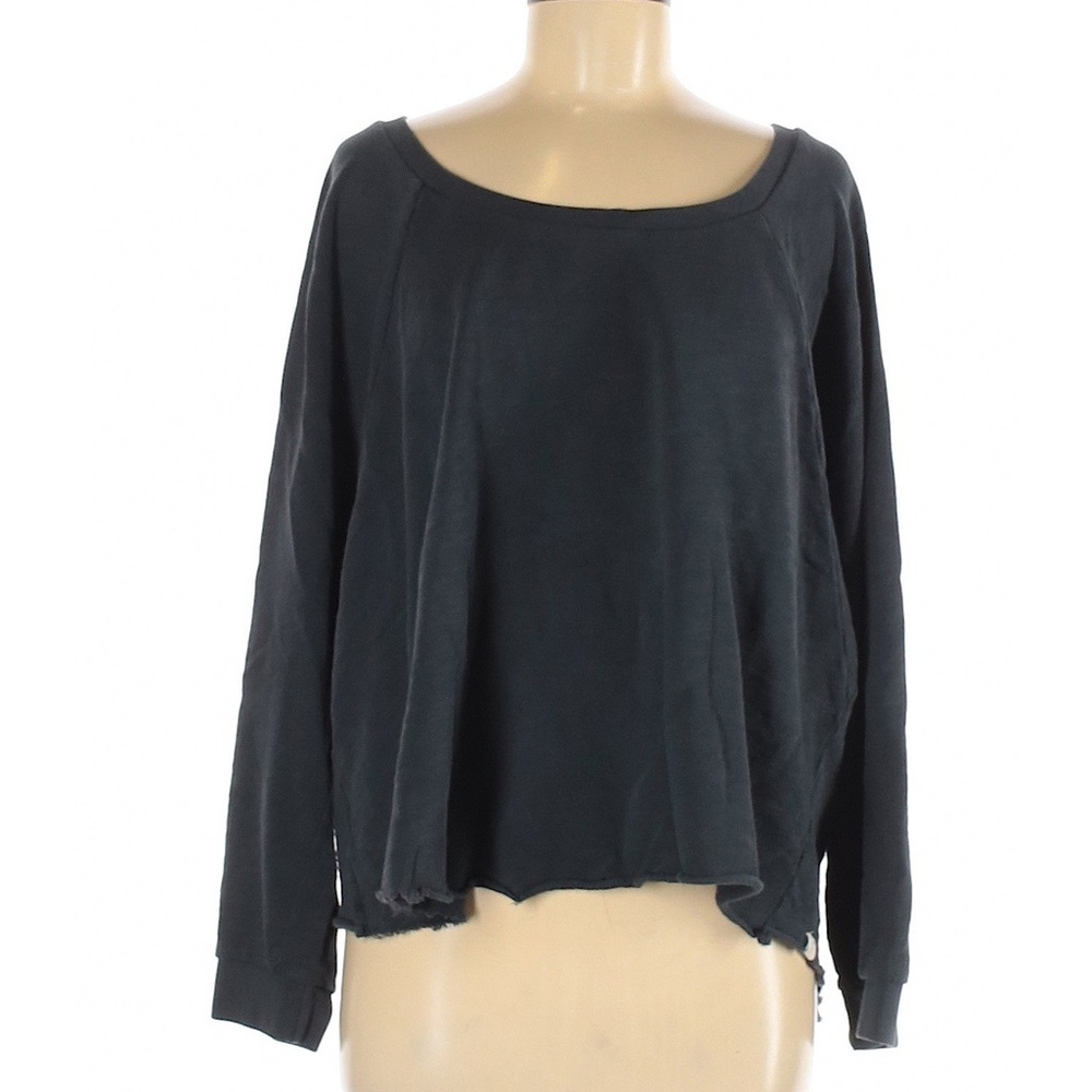 NWOT TKEES Navy Terry pullover size 2 (fits like medium)